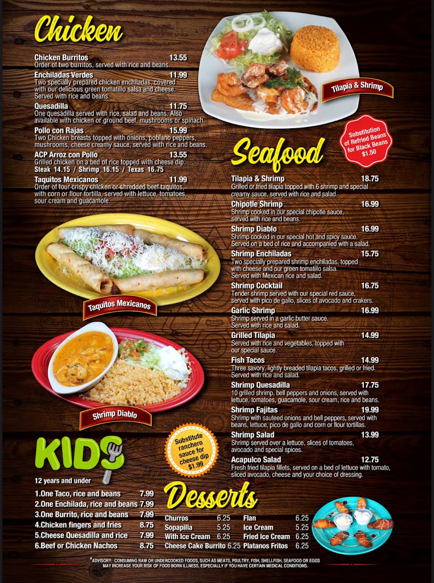 La Fiesta Union City Menu - Image 4