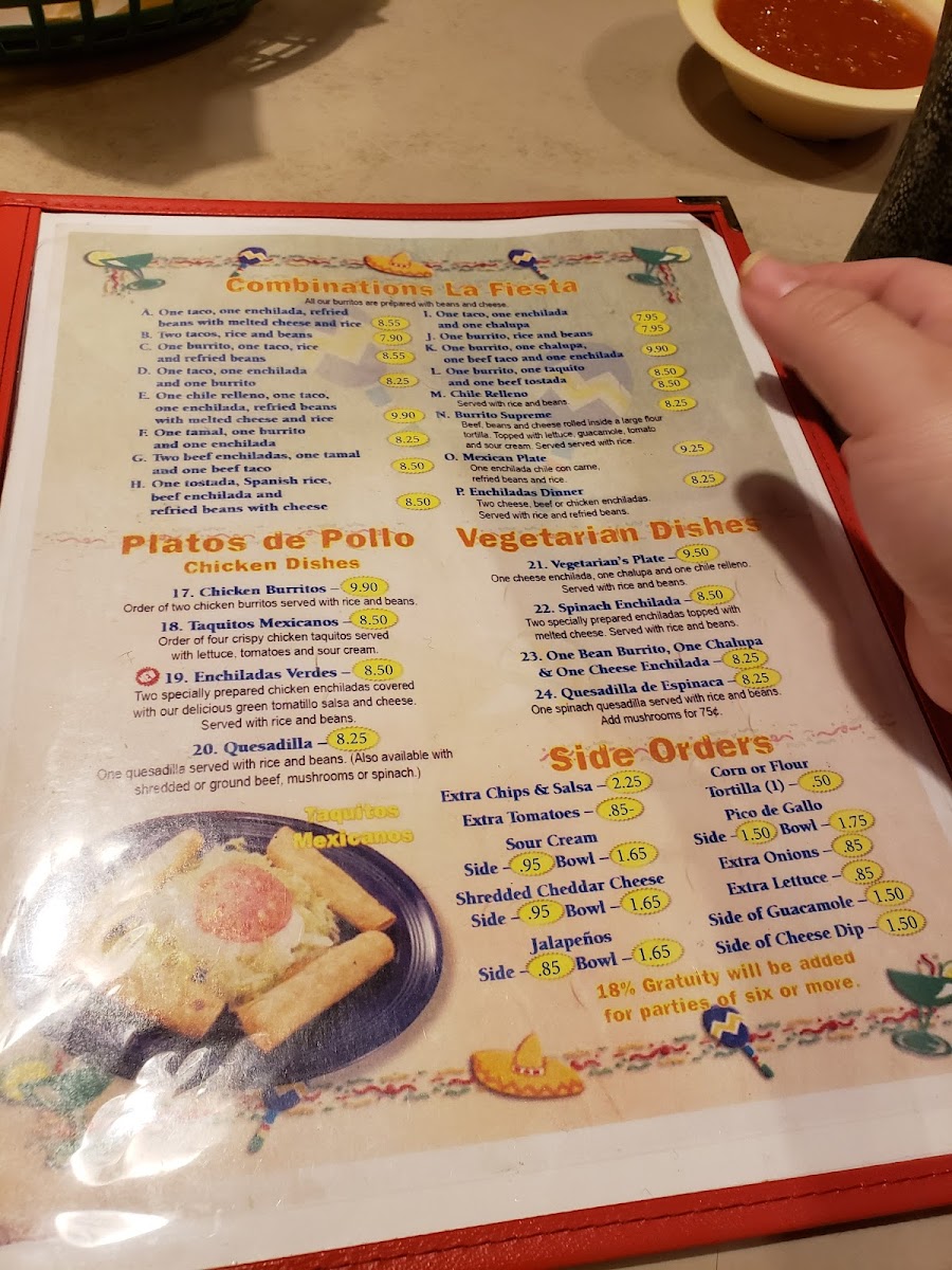 La Fiesta Union City Menu - Image 6